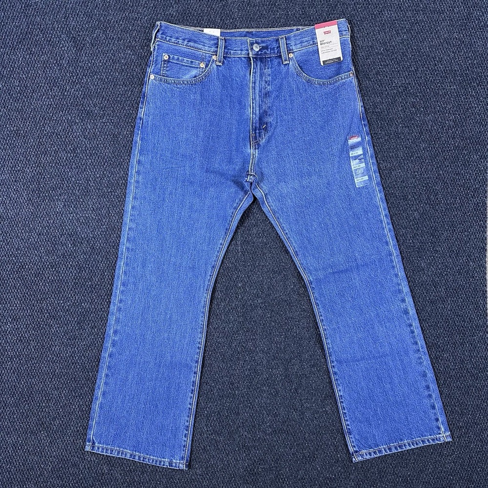 Levi's 517 Men's Jeans 36x30 Bootcut NWT Medium Wash Denim Cowboy Rodeo Western